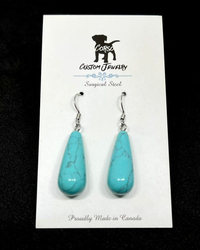 Turquoise Drop Earrings