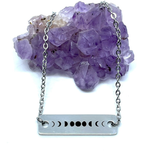 Moon Phase Bracelet (Stainless Steel)