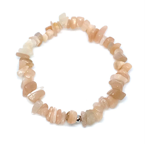 Sunstone Chip Bracelet