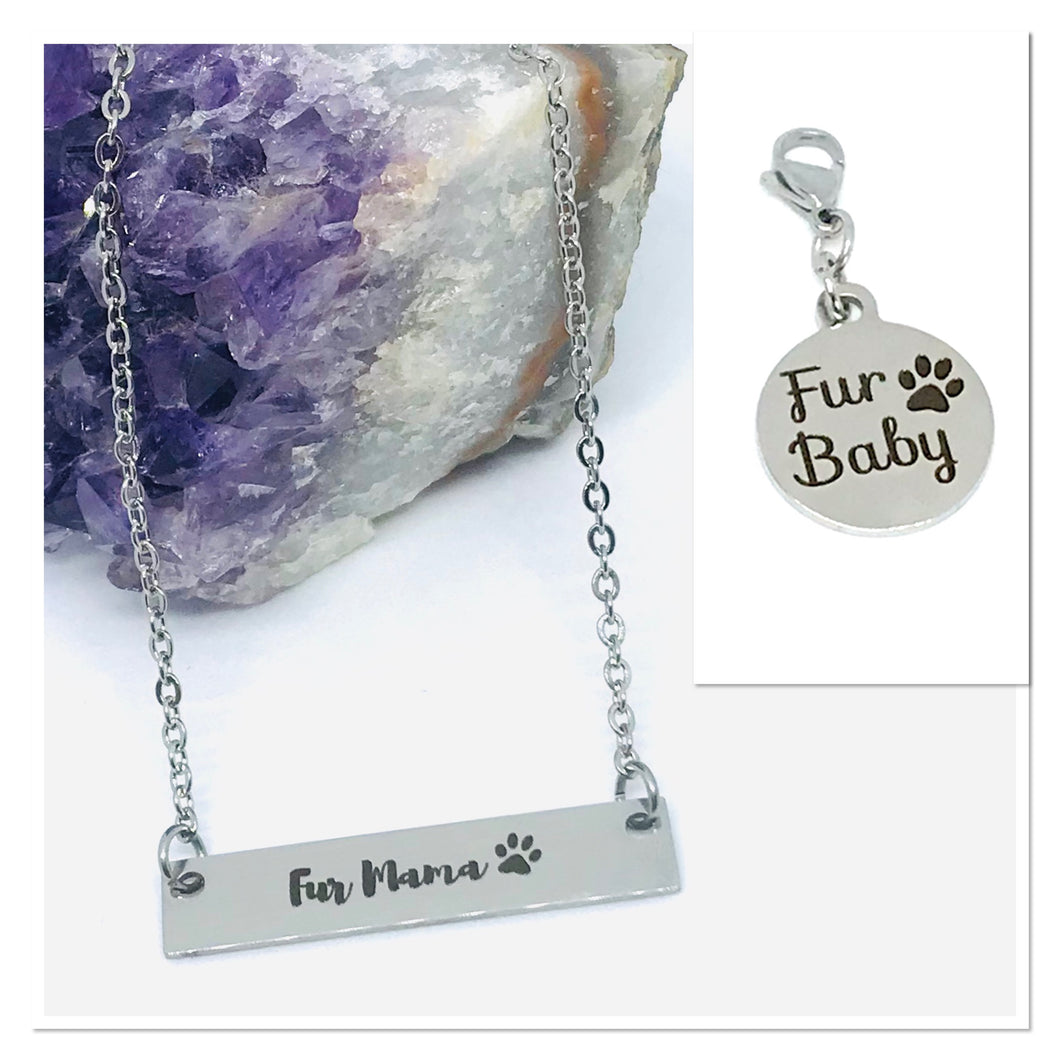 Fur Mama and Mini Set (Stainless Steel)