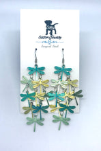 Load image into Gallery viewer, Mystery Dragonfly Flight Drop Earrings