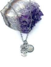 Load image into Gallery viewer, Owl Wisdom 3-in-1 Necklace (Stainless Steel)