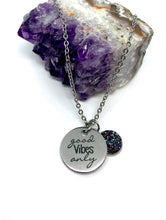 Load image into Gallery viewer, “Good Vibes Only” 3-in-1 Necklace (Stainless Steel)