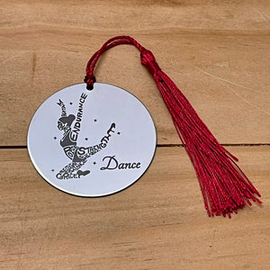 Dancer Bookmark (Choose Your Tassel)