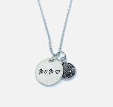 Load image into Gallery viewer, “Mom ❤️“ Necklace (Stainless Steel)