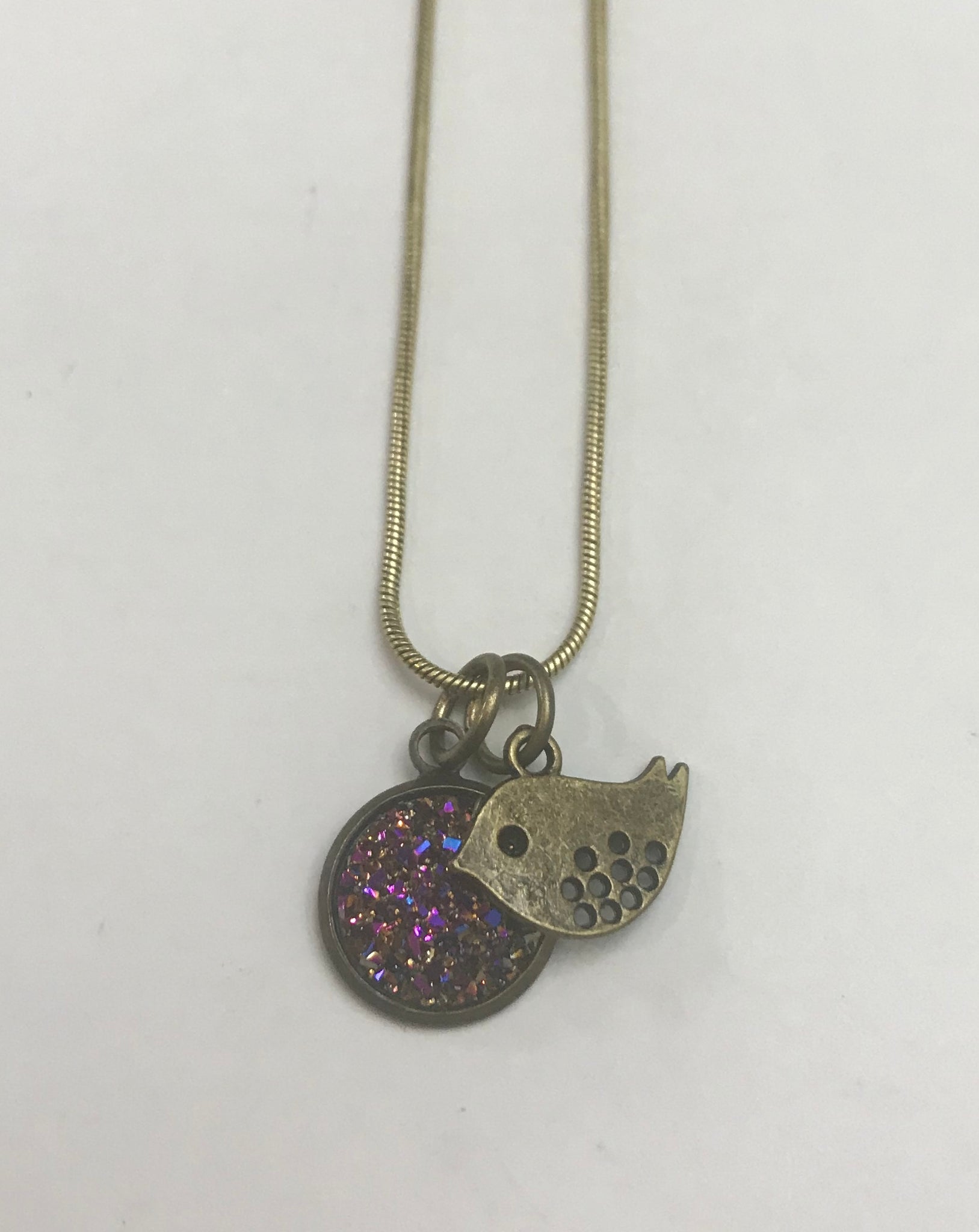 Mama 2025 bird necklace