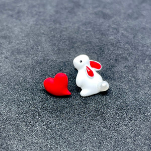 Bunny Love Studs (Sterling Silver)