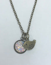 Load image into Gallery viewer, Mama Bird Necklace (Antique Bronze)