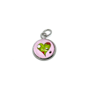 Zombie Valentine Charm