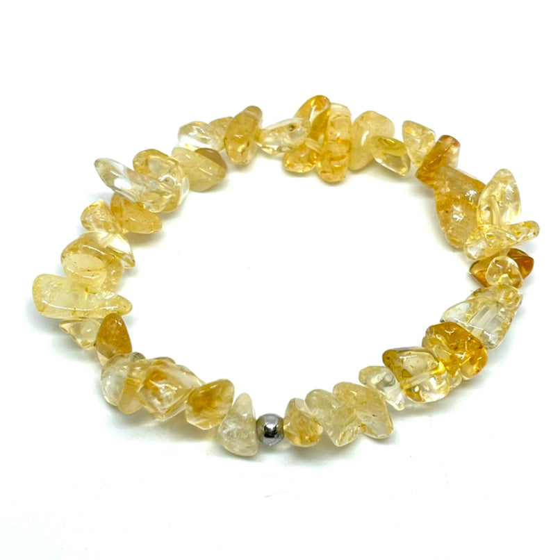 Citrine Chip Bracelet