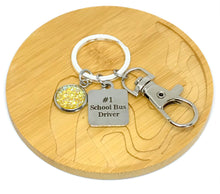 Load image into Gallery viewer, &quot;#1 Bus Driver&quot; Keychain