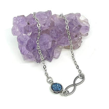 Load image into Gallery viewer, Infinity Birthstone Anklet (Stainless Steel)