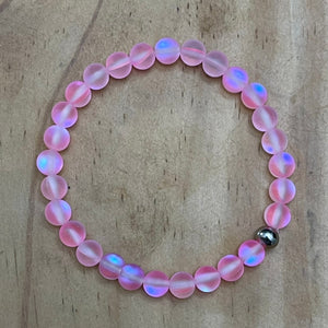 6mm Glow Bracelet in Cherry Blossom