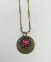 Load image into Gallery viewer, Floral Necklace (Antique Bronze)