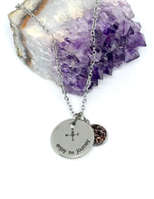 Load image into Gallery viewer, “Enjoy the Journey” 3-in-1 Necklace (Stainless Steel)