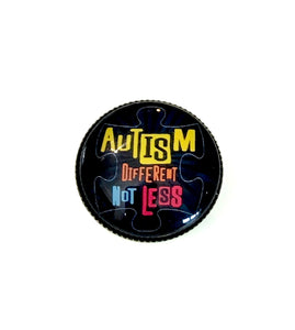 “AUTISM Different Not Less” Pin