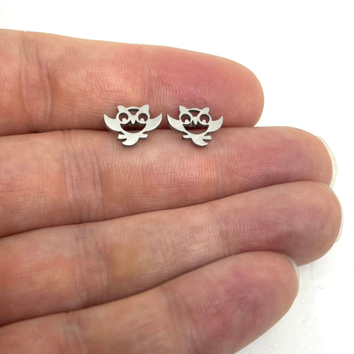 Owl Studs (Stainless Steel)