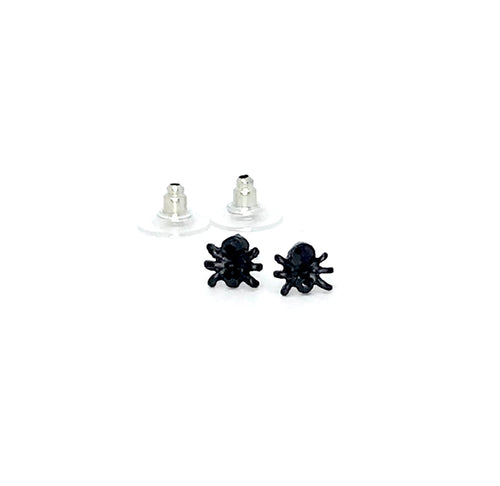 8mm Rhinestone Spider Studs