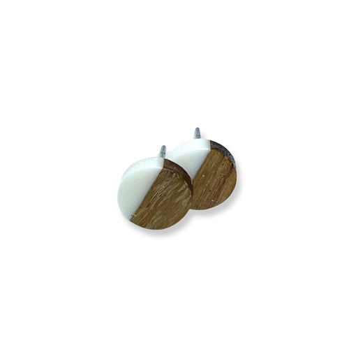 White Wooden Studs