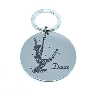 Dancer Keychain