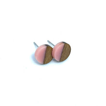 Load image into Gallery viewer, Ballet Pink Wooden Studs