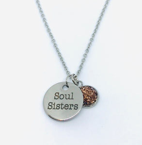 “Soul Sisters” Necklace (Stainless Steel)
