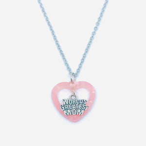 “World’s Greatest Mom” Necklace (Stainless Steel)