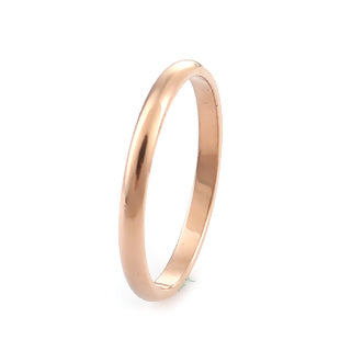 Stackable Rose Gold Surgical Steel Ring