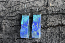 Load image into Gallery viewer, Tidal Canvas Drop Earrings (Surgical Steel)
