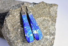 Load image into Gallery viewer, Galaxy Canvas Drop Earrings (Surgical Steel)